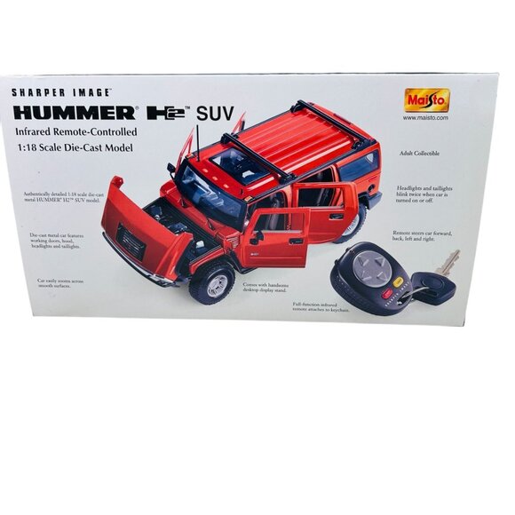 Sharper Image Hummer H2 SUV Remote-Controlled Die-Cast Model - Picture 2 of 6